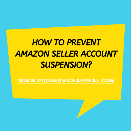 How to prevent Amazon seller account suspension